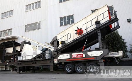 車載流動錘式破碎機多少錢？產量多高？