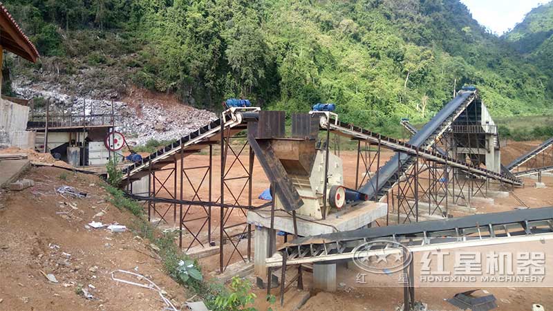建筑石子破碎機現(xiàn)場 建筑石子破碎機現(xiàn)場