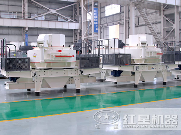 鵝卵石制砂機(jī)車間 鵝卵石制砂機(jī)車間