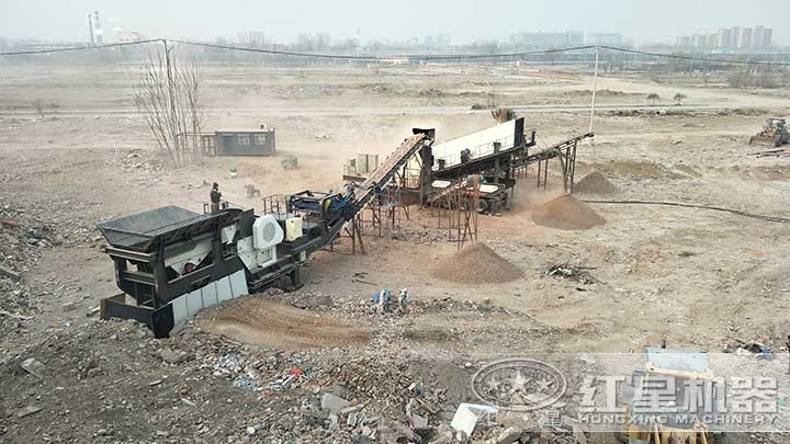 北京廢棄建筑混凝土破碎生產(chǎn)線 北京廢棄建筑混凝土破碎生產(chǎn)線