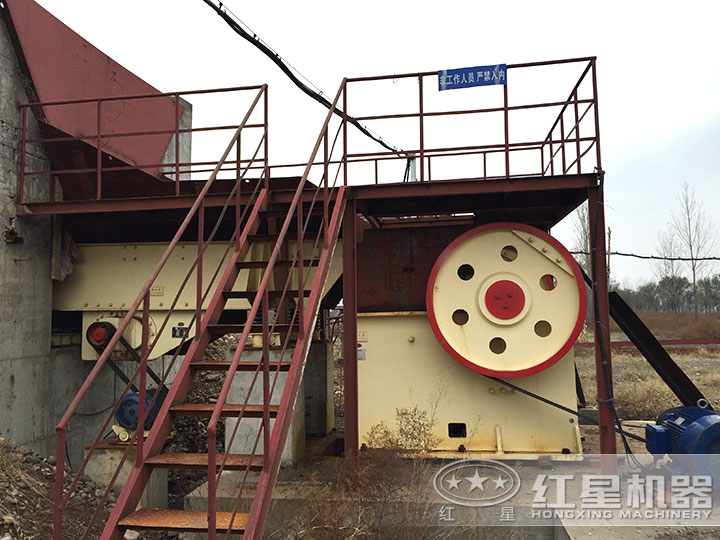 原煤破碎機作業現場 原煤破碎機作業現場