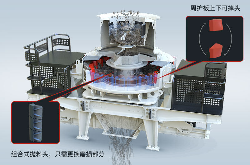 制砂機易損件 石打石制砂機葉輪