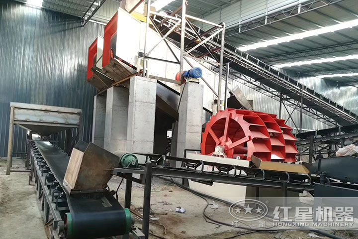 洗砂機、輸送機 洗砂機、輸送機