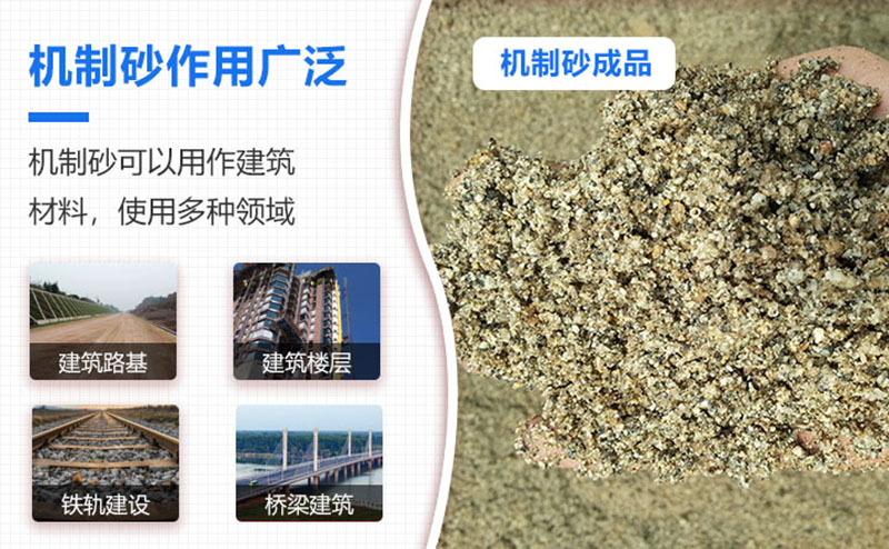 機(jī)制砂成品及用途 機(jī)制砂成品及用途