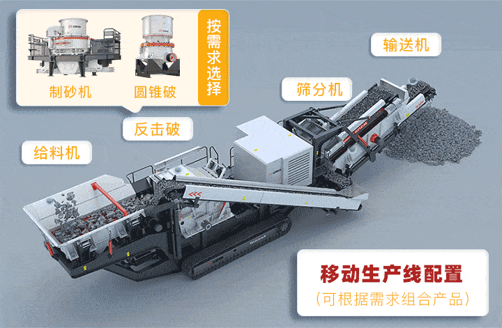 移動石子破碎機作業(yè)流程與結(jié)構(gòu) 移動石子破碎機作業(yè)流程與結(jié)構(gòu)