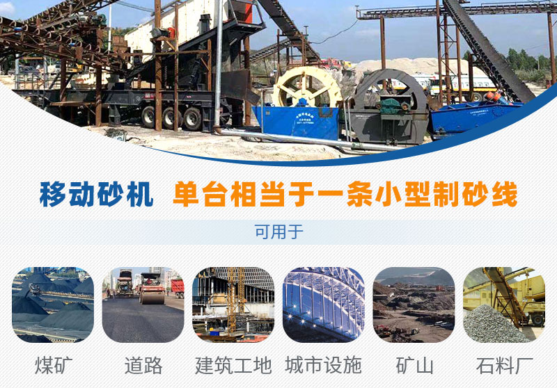 移動式制砂機 移動式制砂機