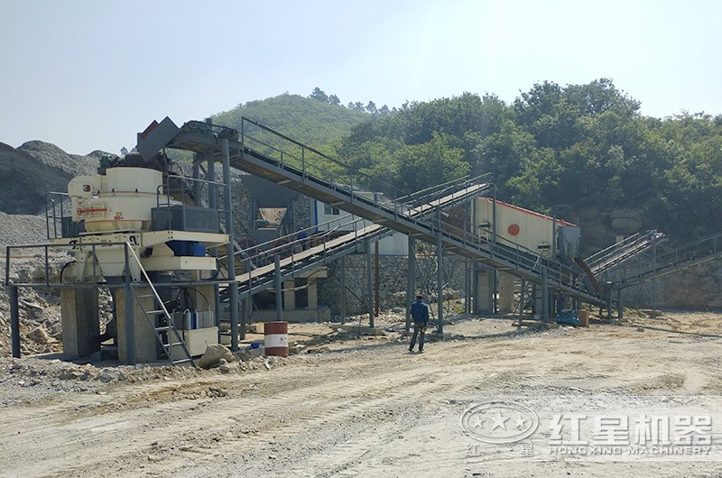 制砂生產現場 制砂生產現場