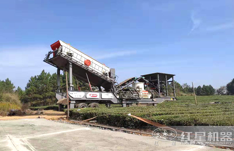 移動制砂機作業現場 移動制砂機作業現場
