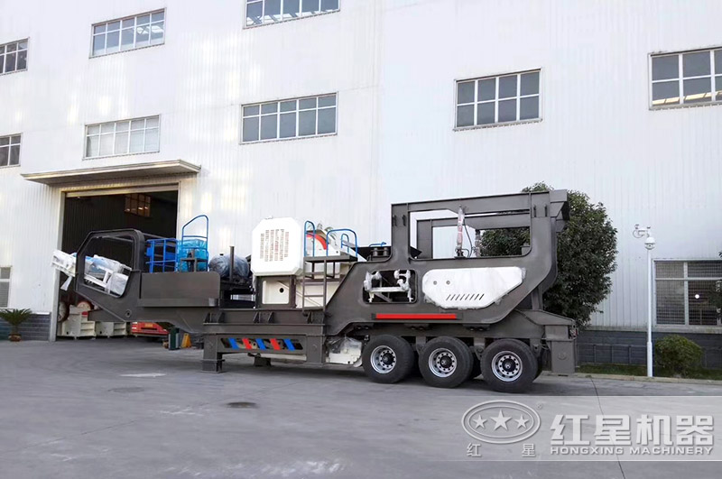 輪胎移動碎石機 輪胎移動碎石機